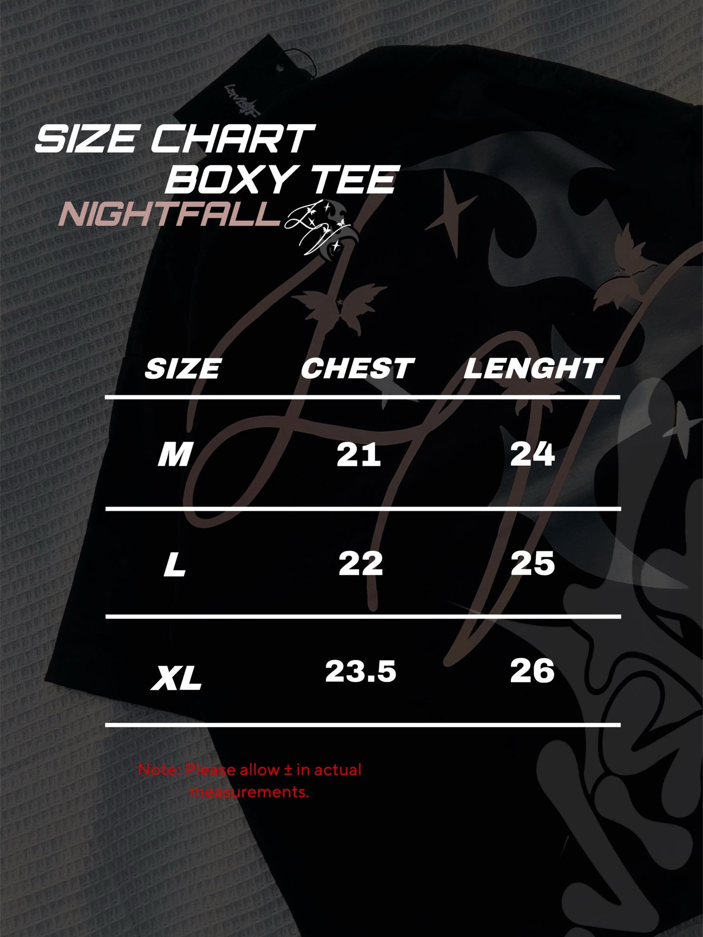 NIGHT FALL TEE